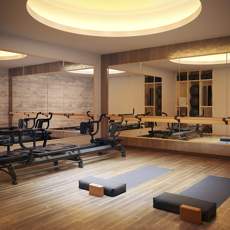 Boutique Fitness Studio Design Ideas - Barbara Chancey Design Group